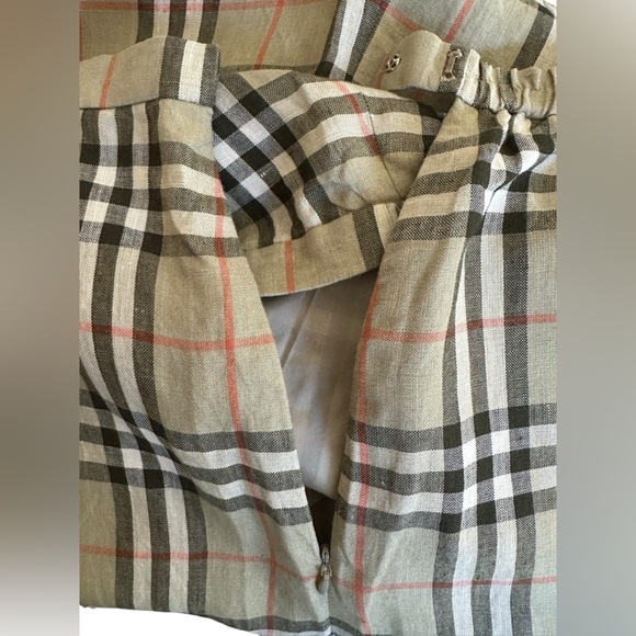 Burberry Plaid Women's Skirt size 13/28 - Picture 6 of 8
